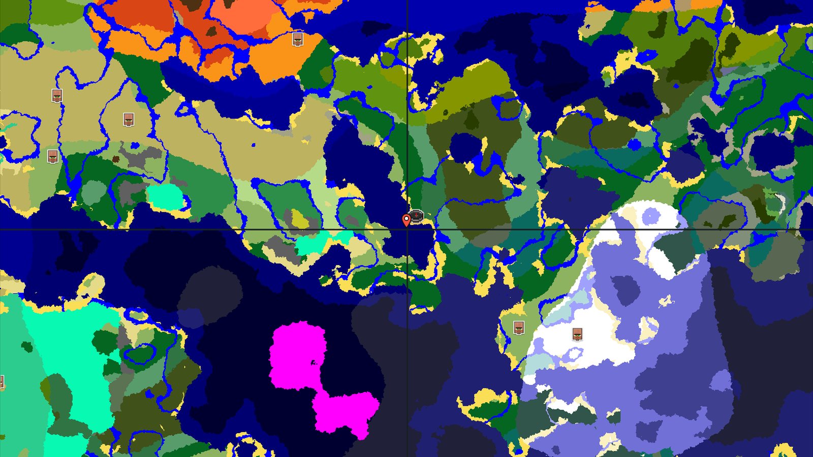 Forest Spawn with Nearby Trail Ruins and Trials — Minecraft seed preview