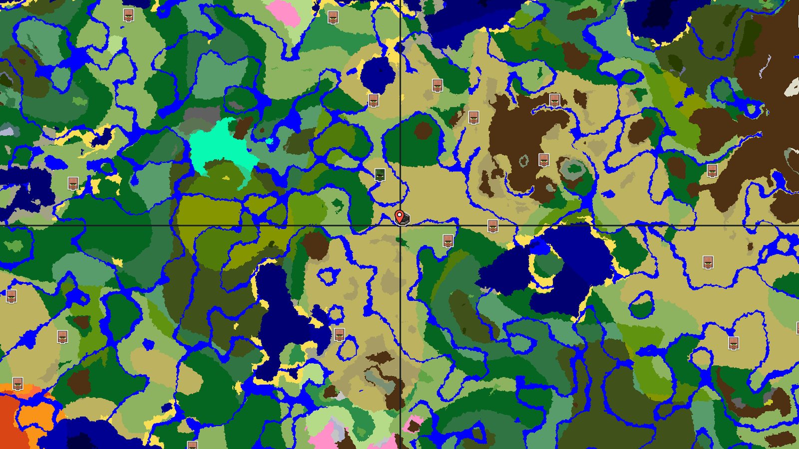 Savanna Hills with an Abandoned Village — Minecraft seed preview