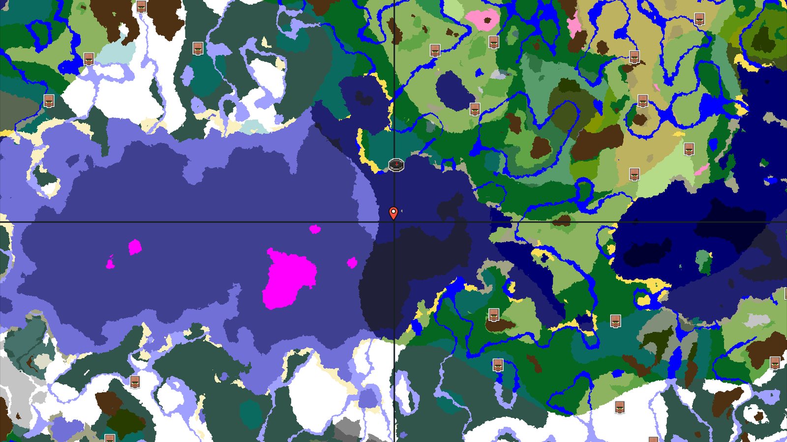 Old Growth Taiga Island with a Nearby Ancient City — Minecraft seed preview