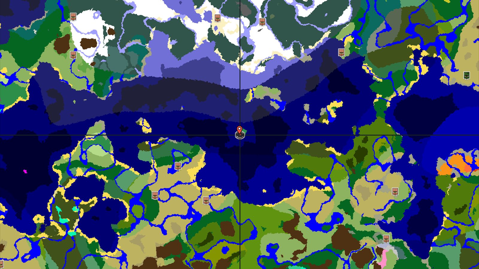 Spawn on a Tiny Flower Forest Island — Minecraft seed preview