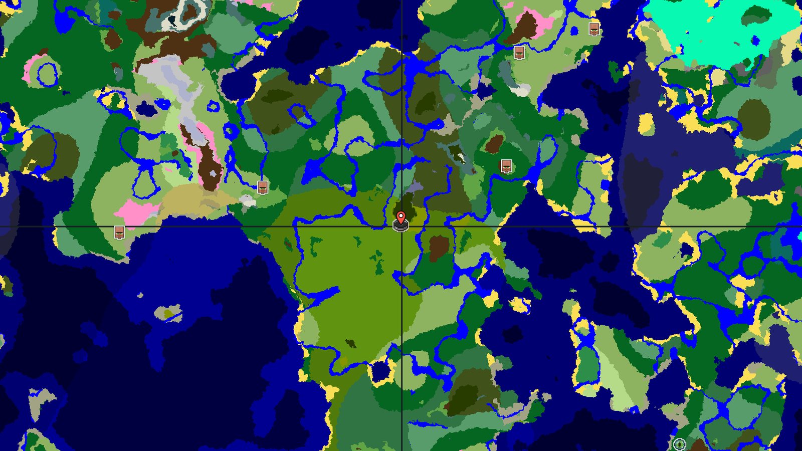 Bamboo Jungle Spawn Near Trial Chambers and Mansion — Minecraft seed preview