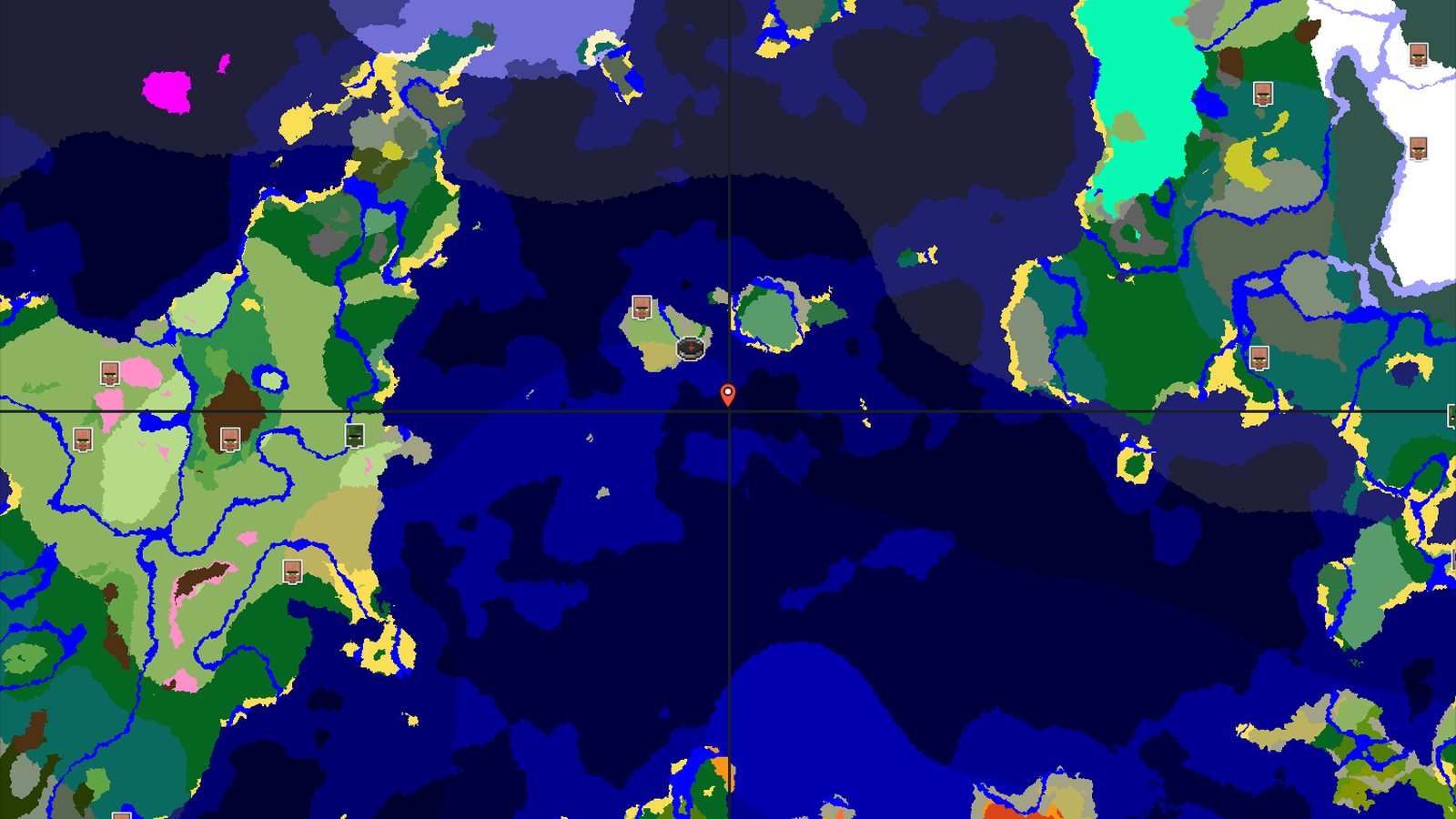 Ocean Exploration with Near-Spawn Trial Chambers — Minecraft seed preview