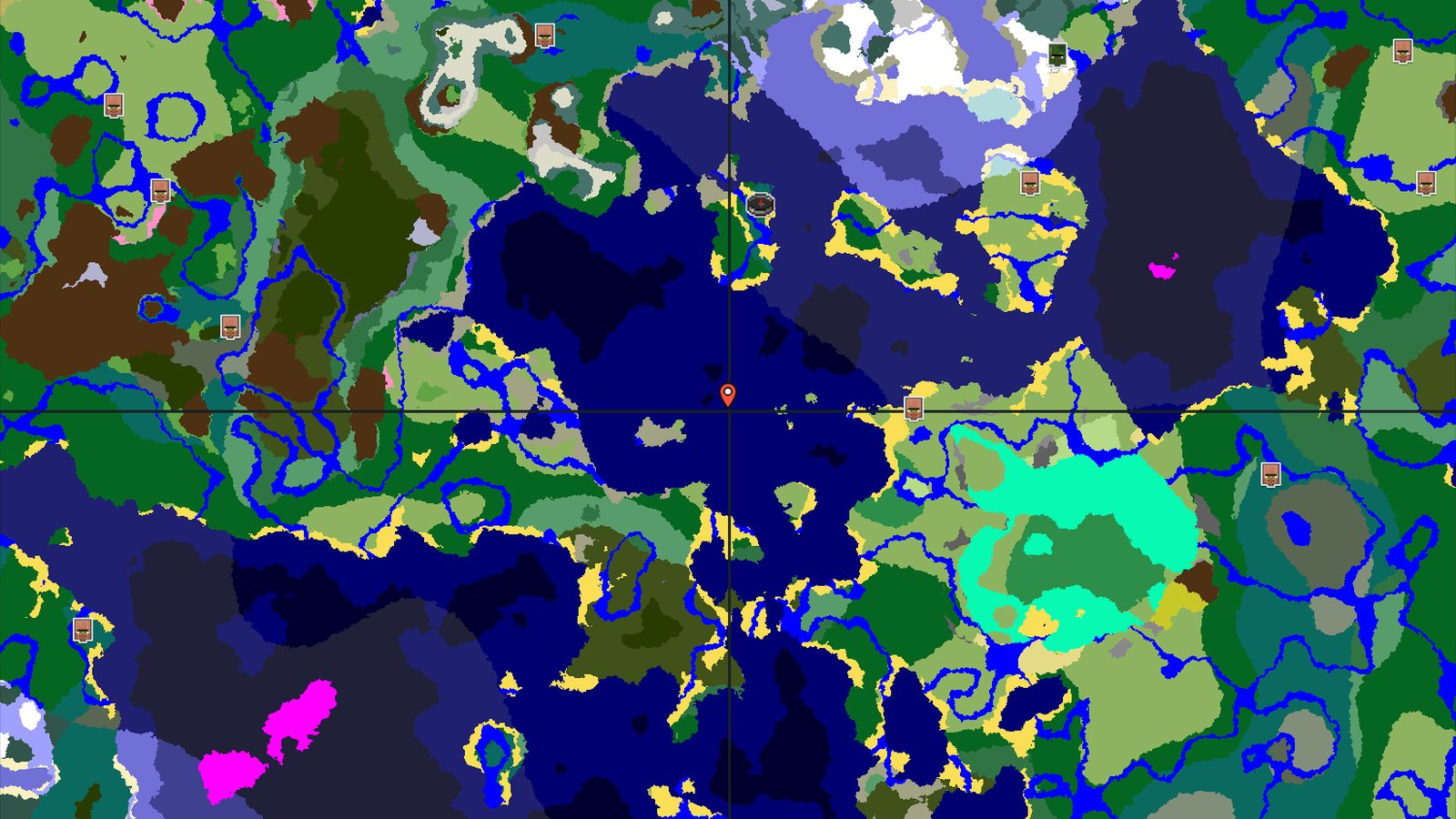 A Taiga Start with Nearby Ocean Ruins and a Trial Chamber — Minecraft seed preview
