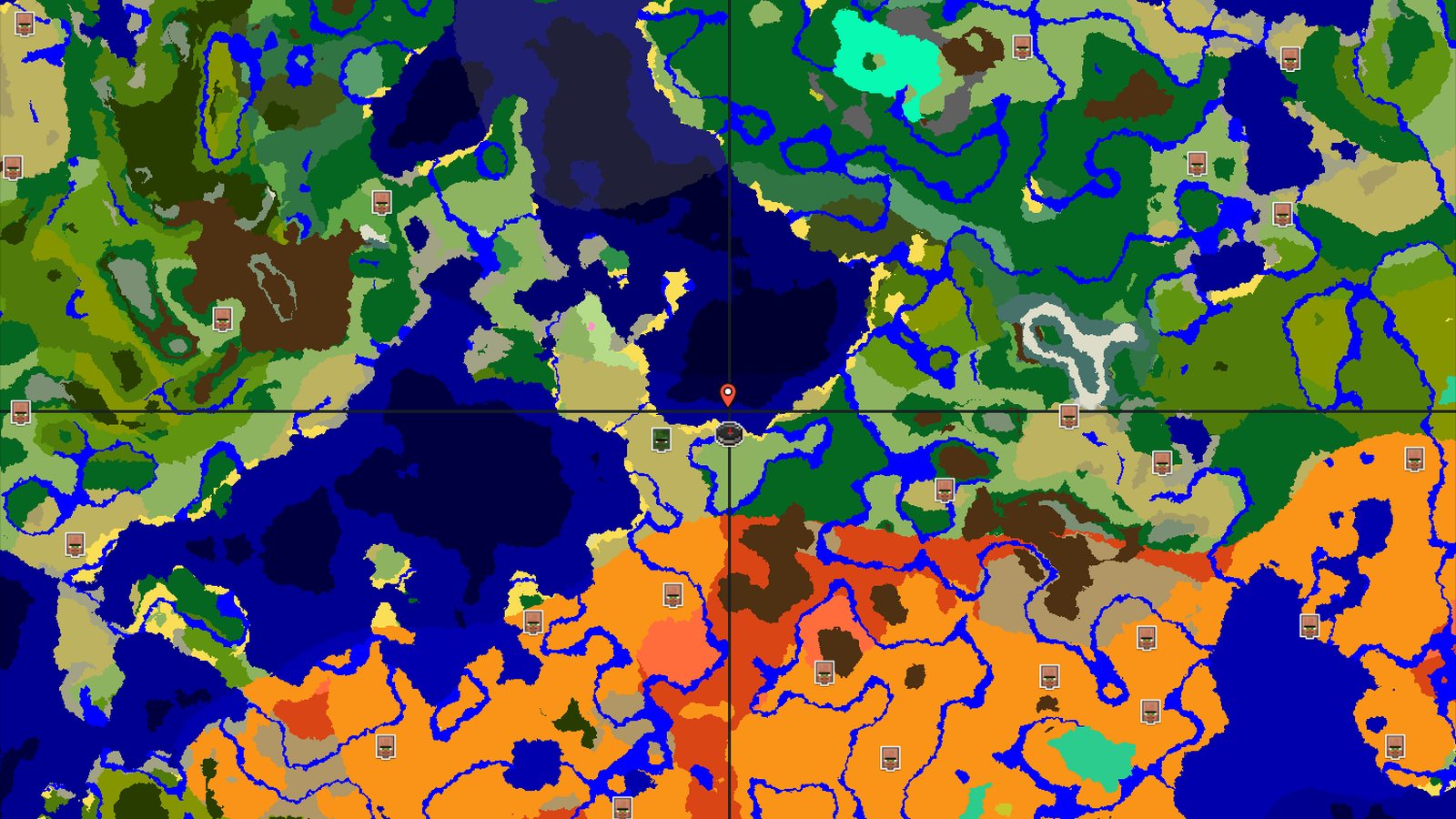 Abandoned Village near Coastal Spawn — Minecraft seed preview