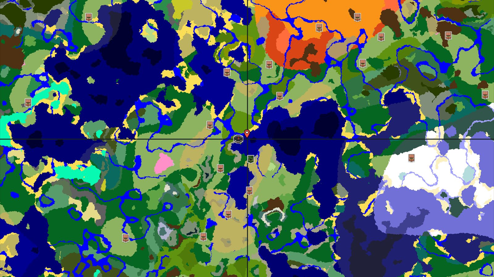 Jungle Spawn with Nearby Zombie Village — Minecraft seed preview