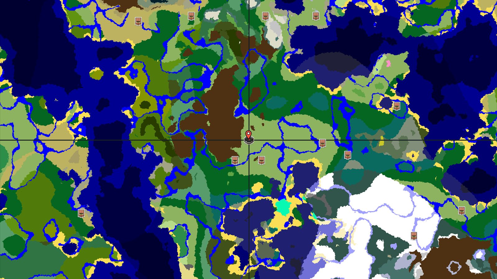 A Modest Start with Hidden Underground Gems — Minecraft seed preview