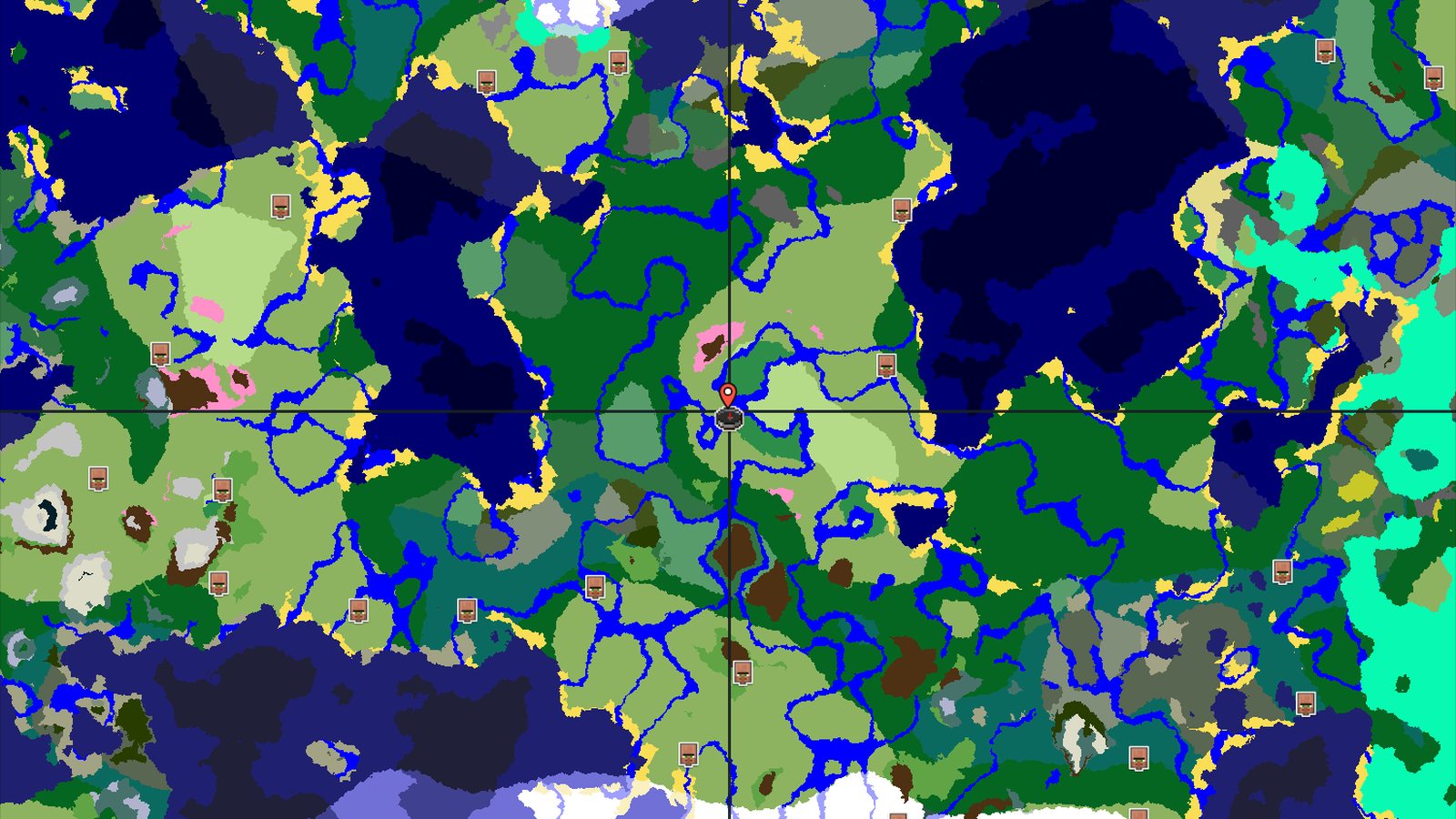 Flower Forest Spawn with Nearby Cherry Grove — Minecraft seed preview