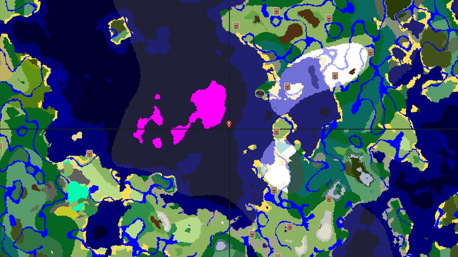Mushroom Fields Near Spawn — Minecraft seed preview