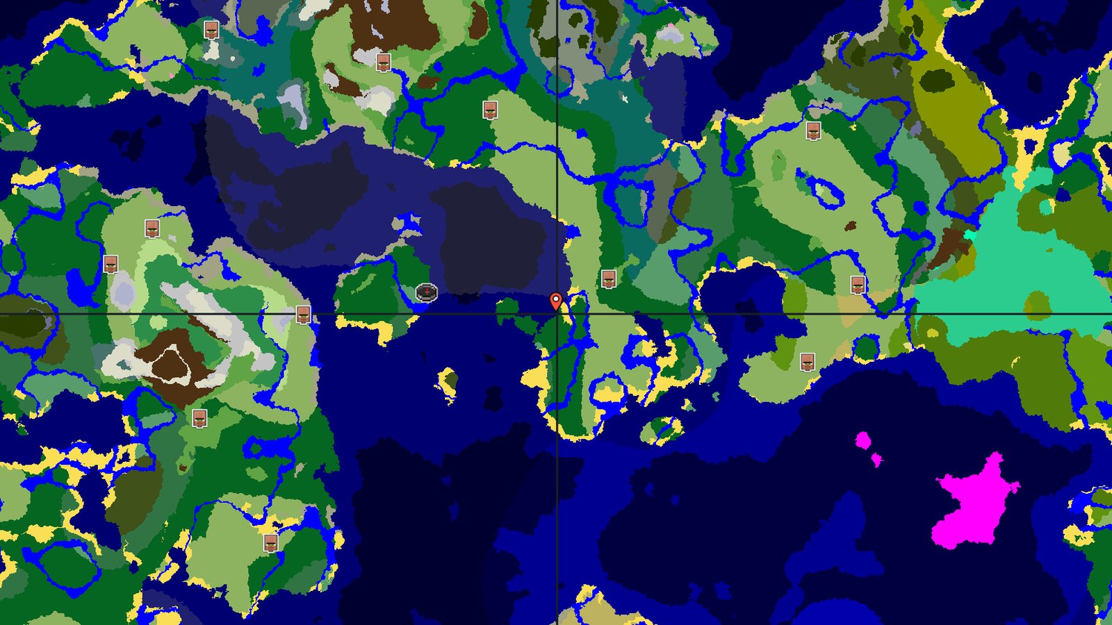 Old Growth Birch Forest Island — Minecraft seed preview