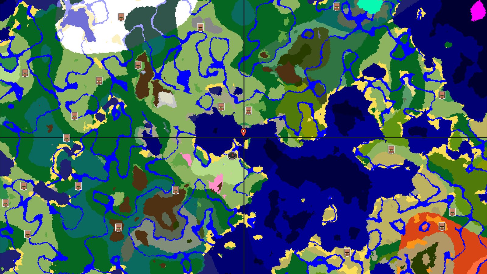 A Quiet Coastal Start with Nearby Treasures — Minecraft seed preview