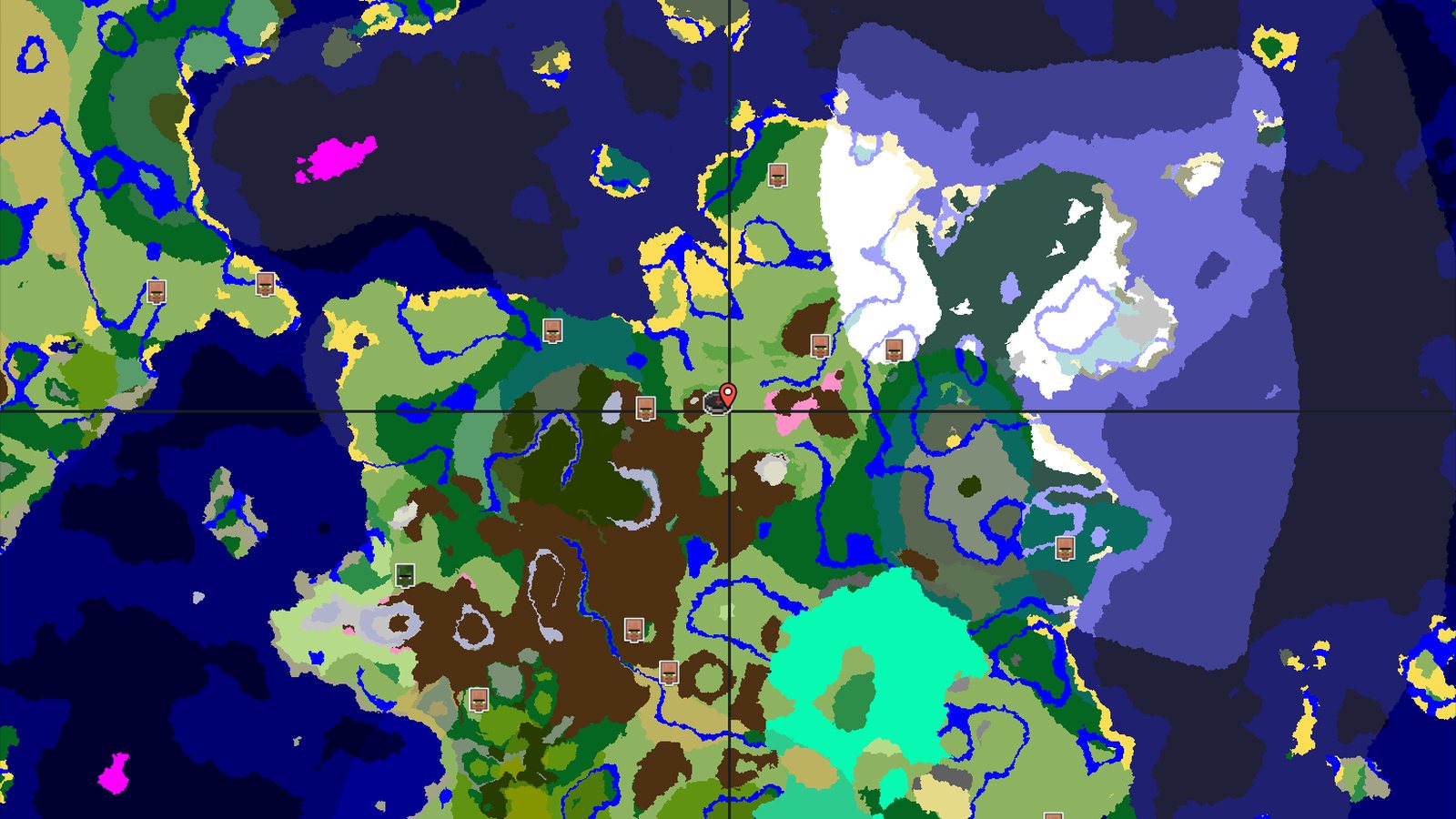 A Mountainous Start with a Close Cherry Grove — Minecraft seed preview