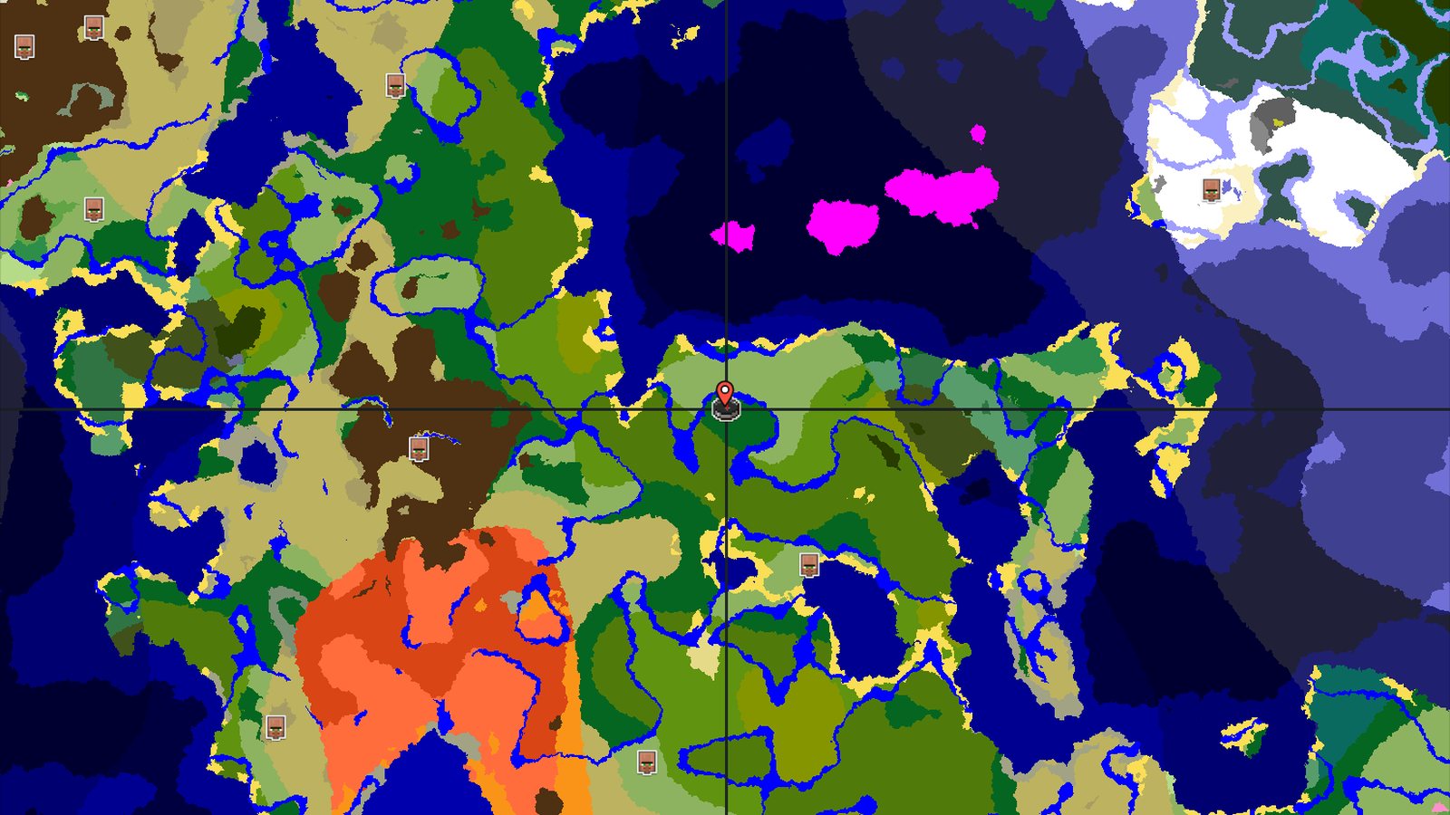 Forest Spawn with Jungle Temple and Trial Chambers — Minecraft seed preview