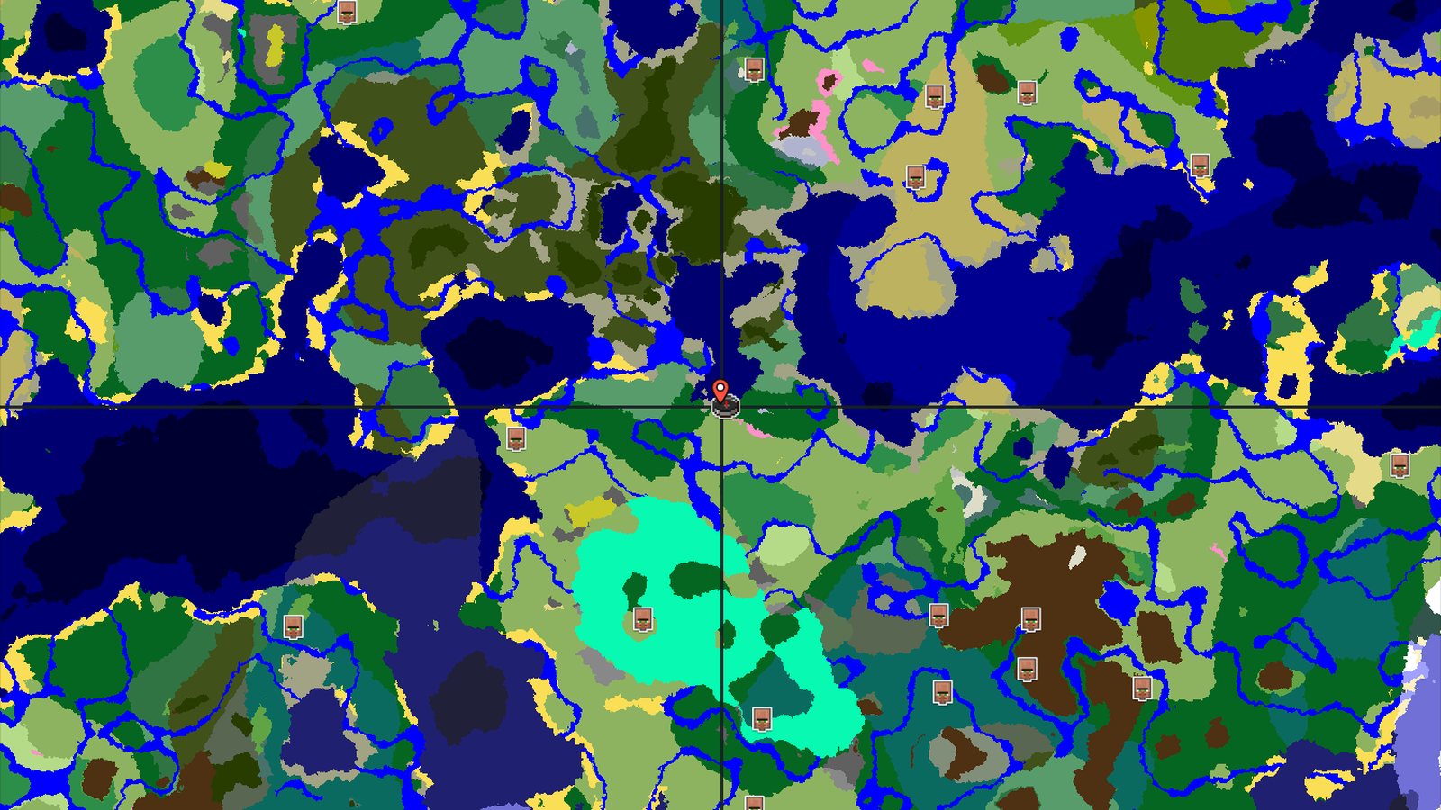 Cherry Grove and Trial Chambers Near a Stony Shore Spawn — Minecraft seed preview
