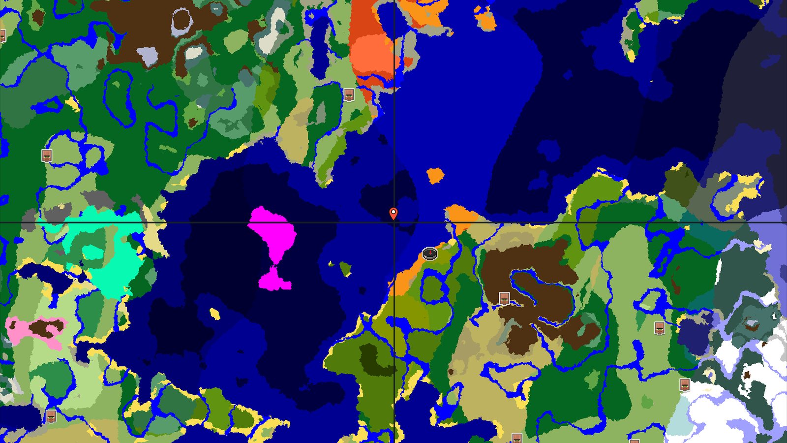 Jungle Temple Near Spawn with Lush Caves Below — Minecraft seed preview