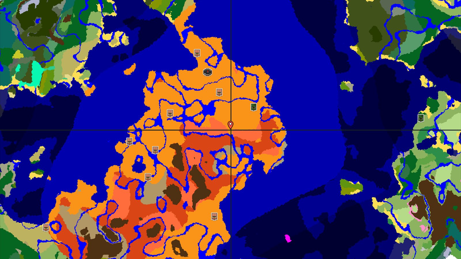 Desert Spawn with Nearby Trial Chambers — Minecraft seed preview