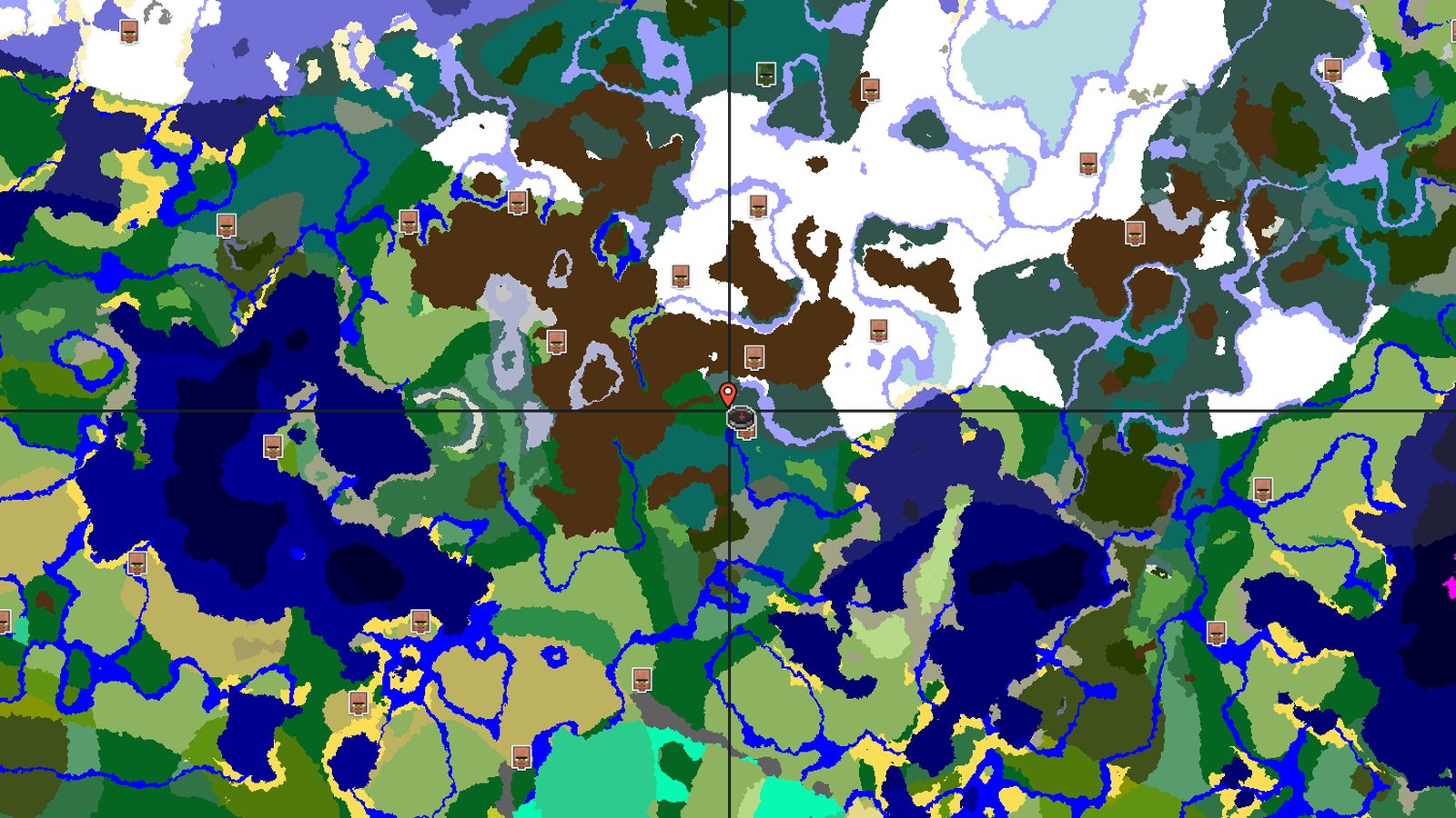 Ancient City in a Snowy Taiga Valley — Minecraft seed preview