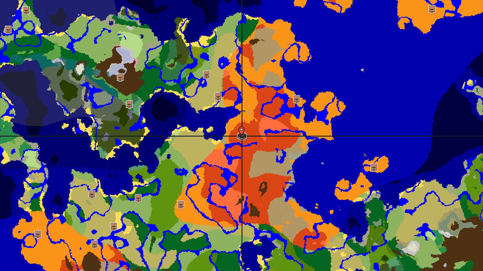 Badlands Spawn with a Nearby Eroded Canyon and Trial Chambers — Minecraft seed preview