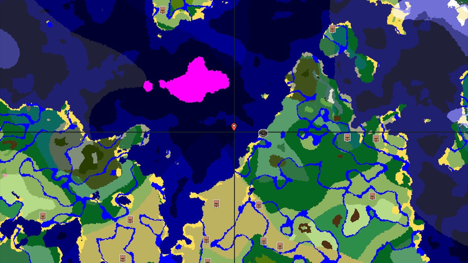 Spawn in Old Growth Birch, Near a Mushroom Fields Island — Minecraft seed preview