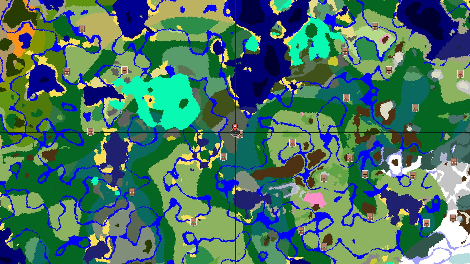 Village and Trial Chambers Near a Pine Taiga Start — Minecraft seed preview