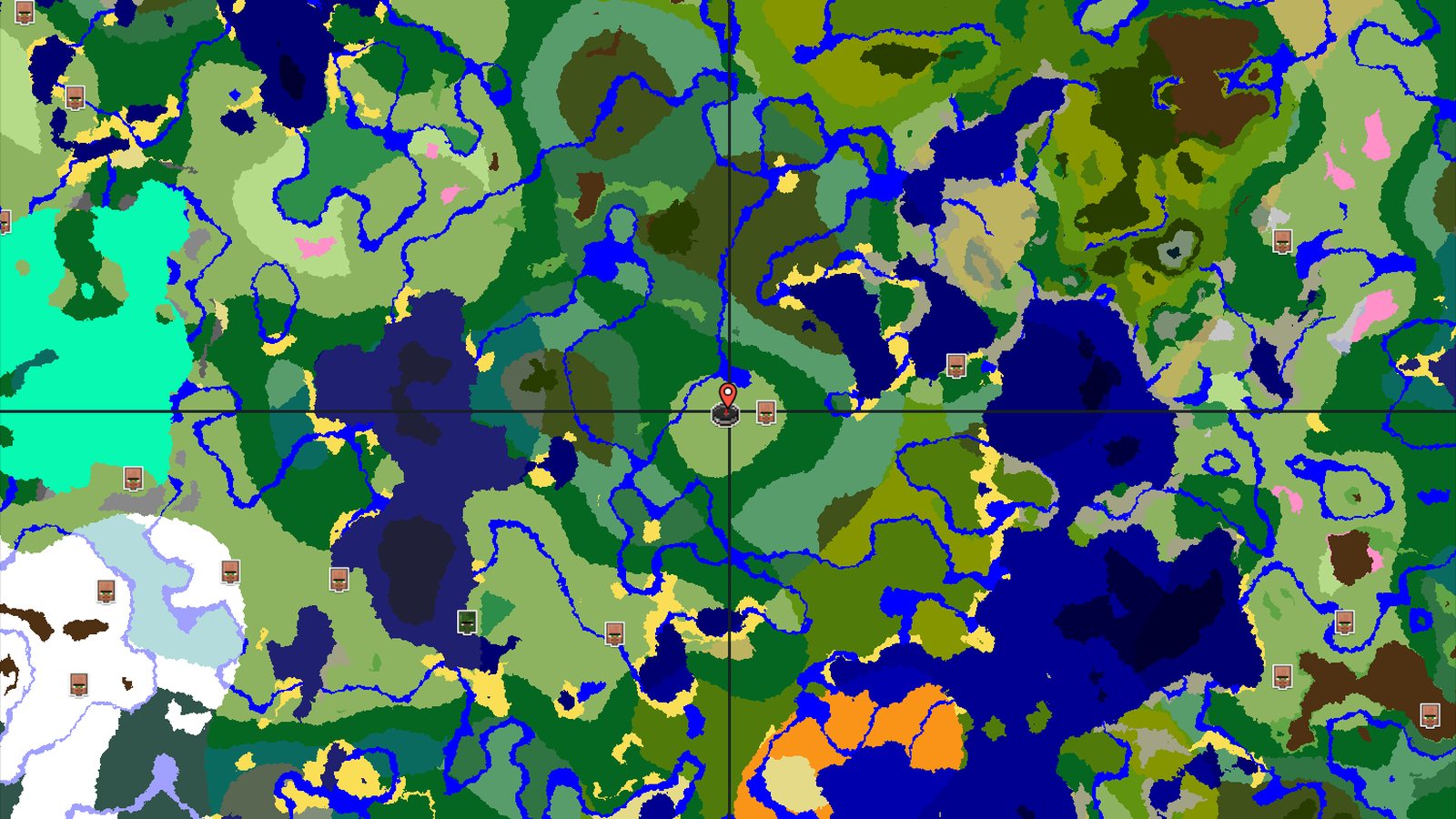 A Modest Start with Jungle and Forest Nearby — Minecraft seed preview