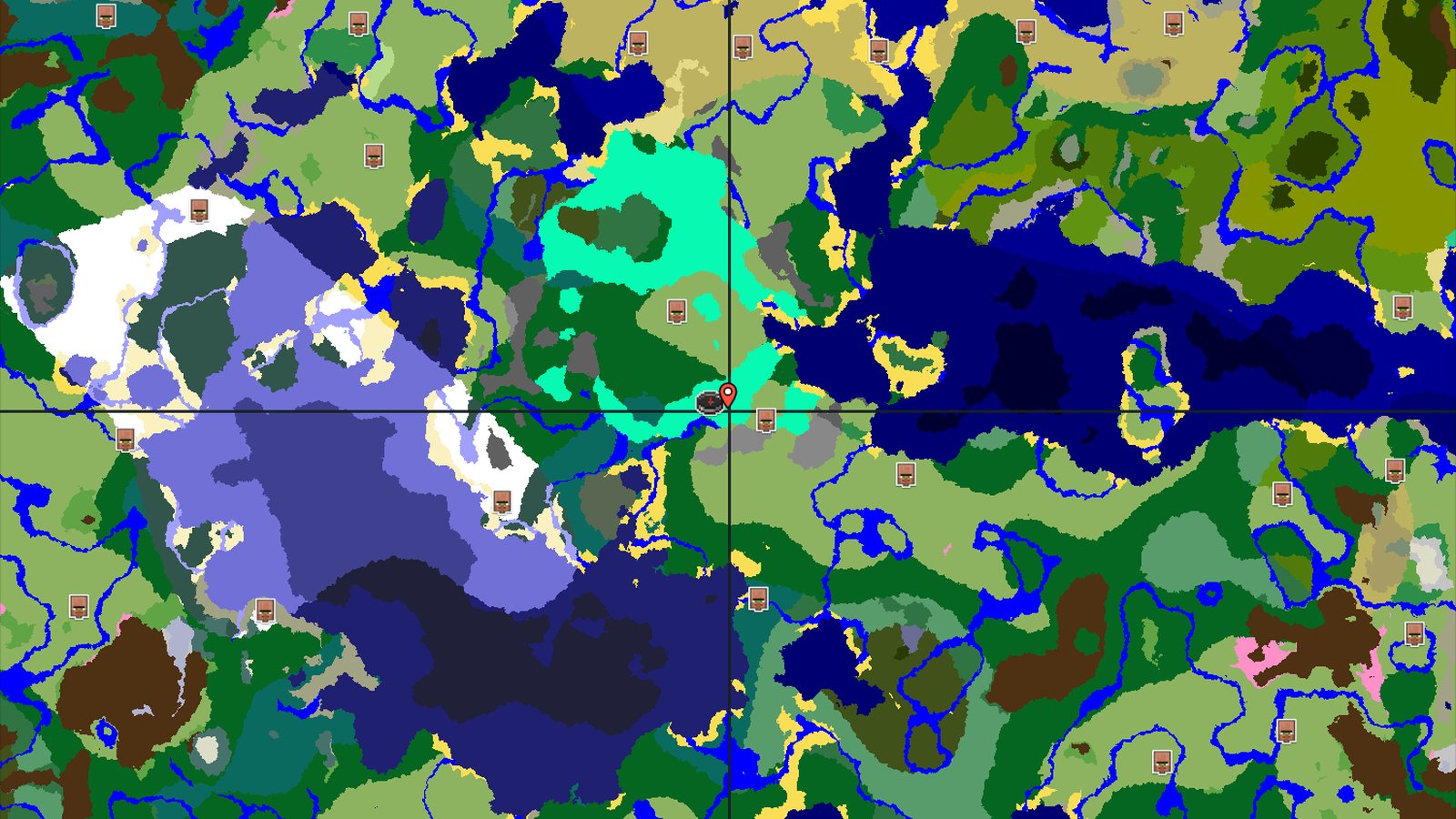 A Swamp Spawn with Quick Mineshaft Access — Minecraft seed preview