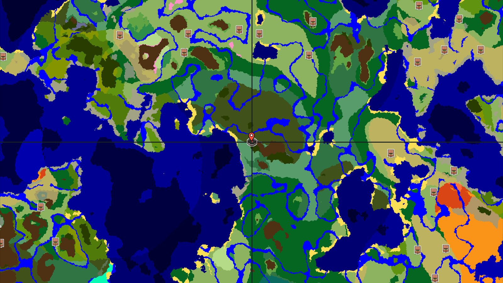 Woodland Mansion Near Spawn and Lush Caves — Minecraft seed preview
