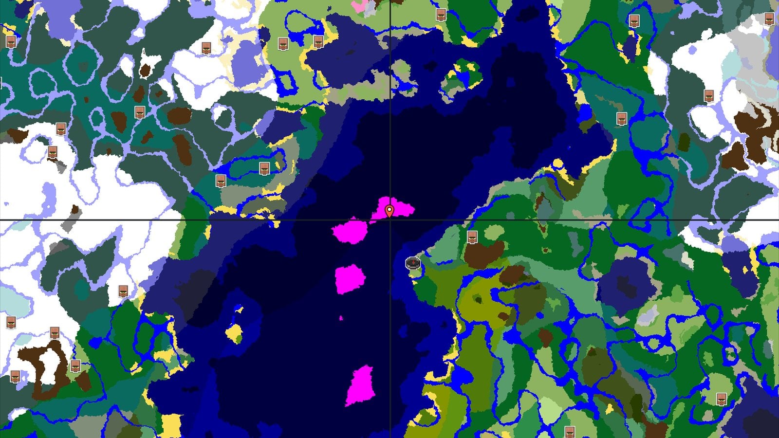Mushroom Fields and Ancient City — Minecraft seed preview