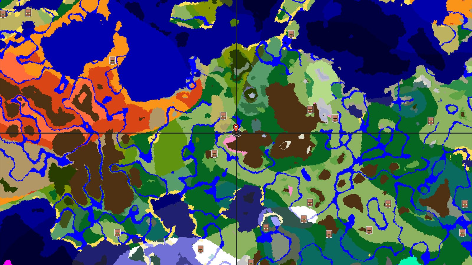 Ancient City and Cherry Grove Near Plains Spawn — Minecraft seed preview