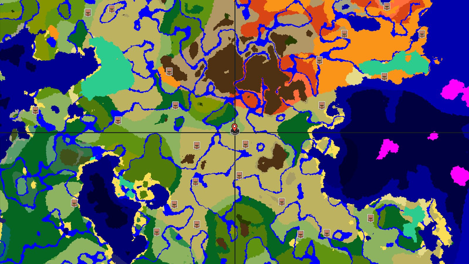 Savanna Hills, Jungle, and Nearby Ancient City — Minecraft seed preview