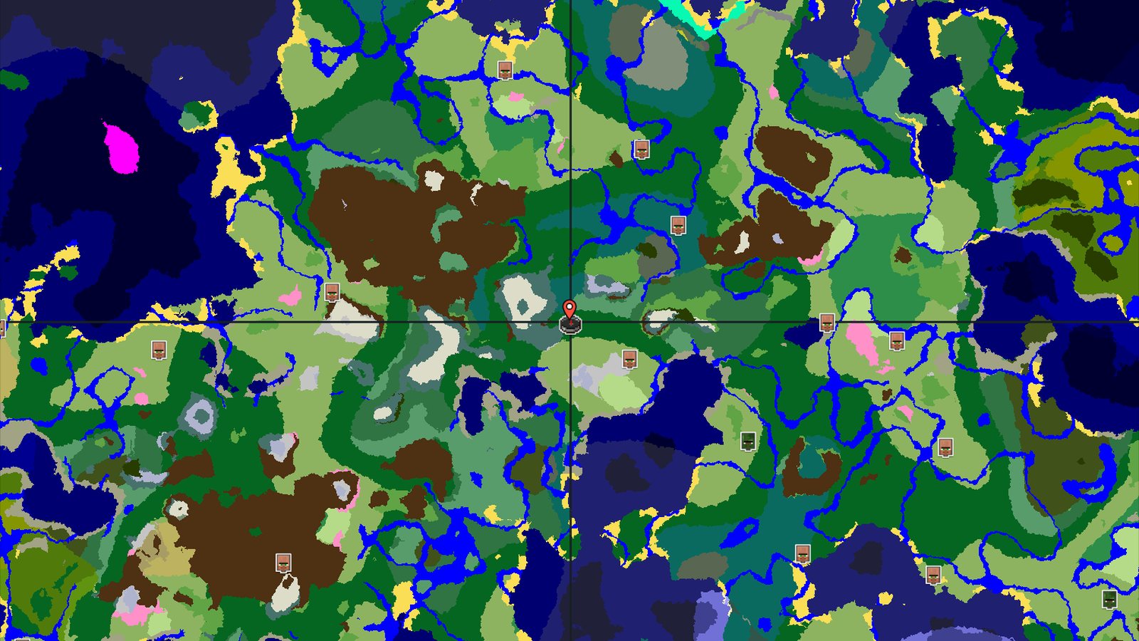 Forest Spawn with Nearby Trial Chambers — Minecraft seed preview