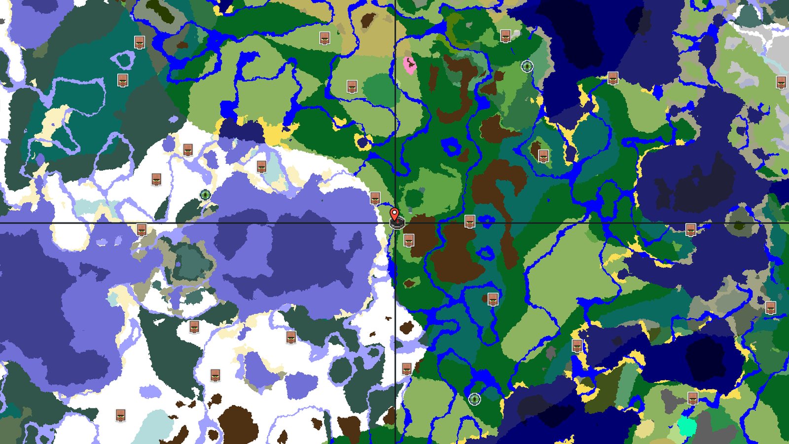 Spawn Near Ancient City and Village — Minecraft seed preview