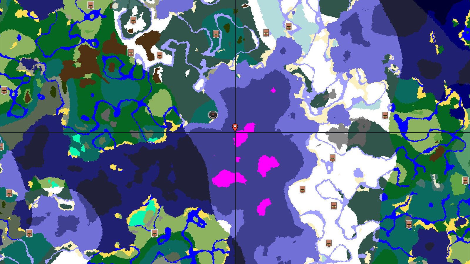 Spawn Near a Mushroom Fields Island — Minecraft seed preview