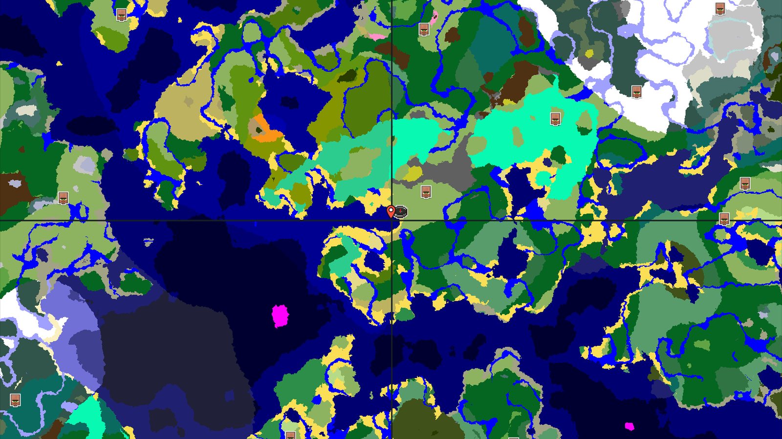 Mangrove Swamp and Savanna Near Plains Spawn — Minecraft seed preview