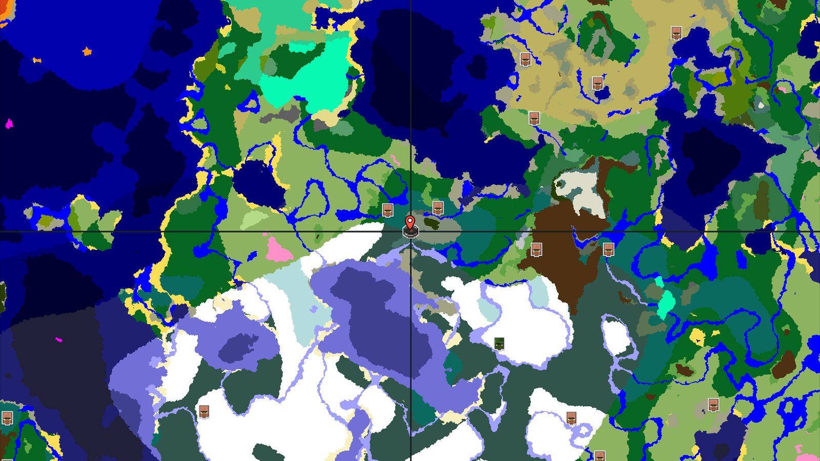 Old Growth Taiga with Distant Ancient City — Minecraft seed preview