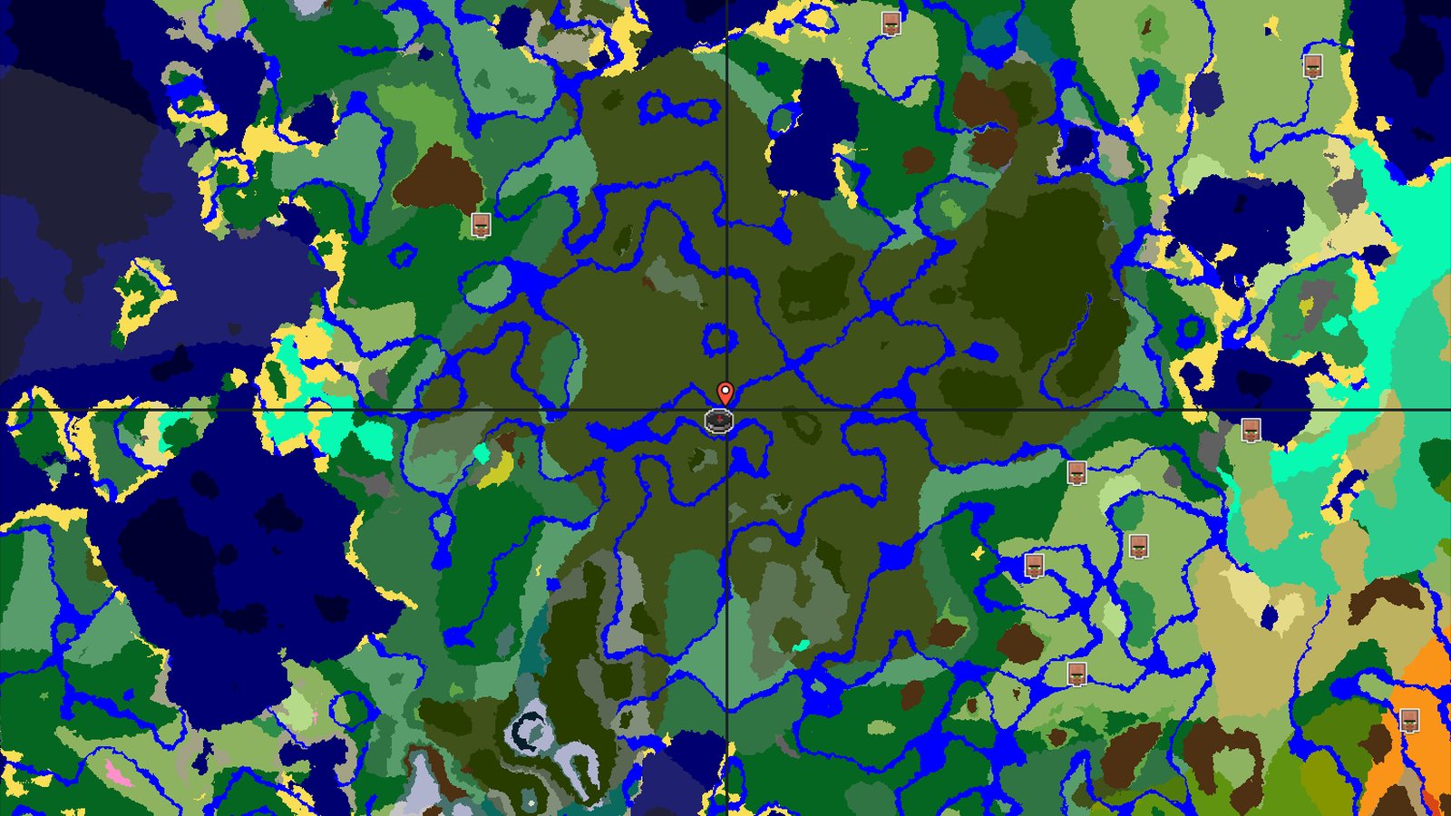 A Dark Forest Start with Nearby Exploration — Minecraft seed preview