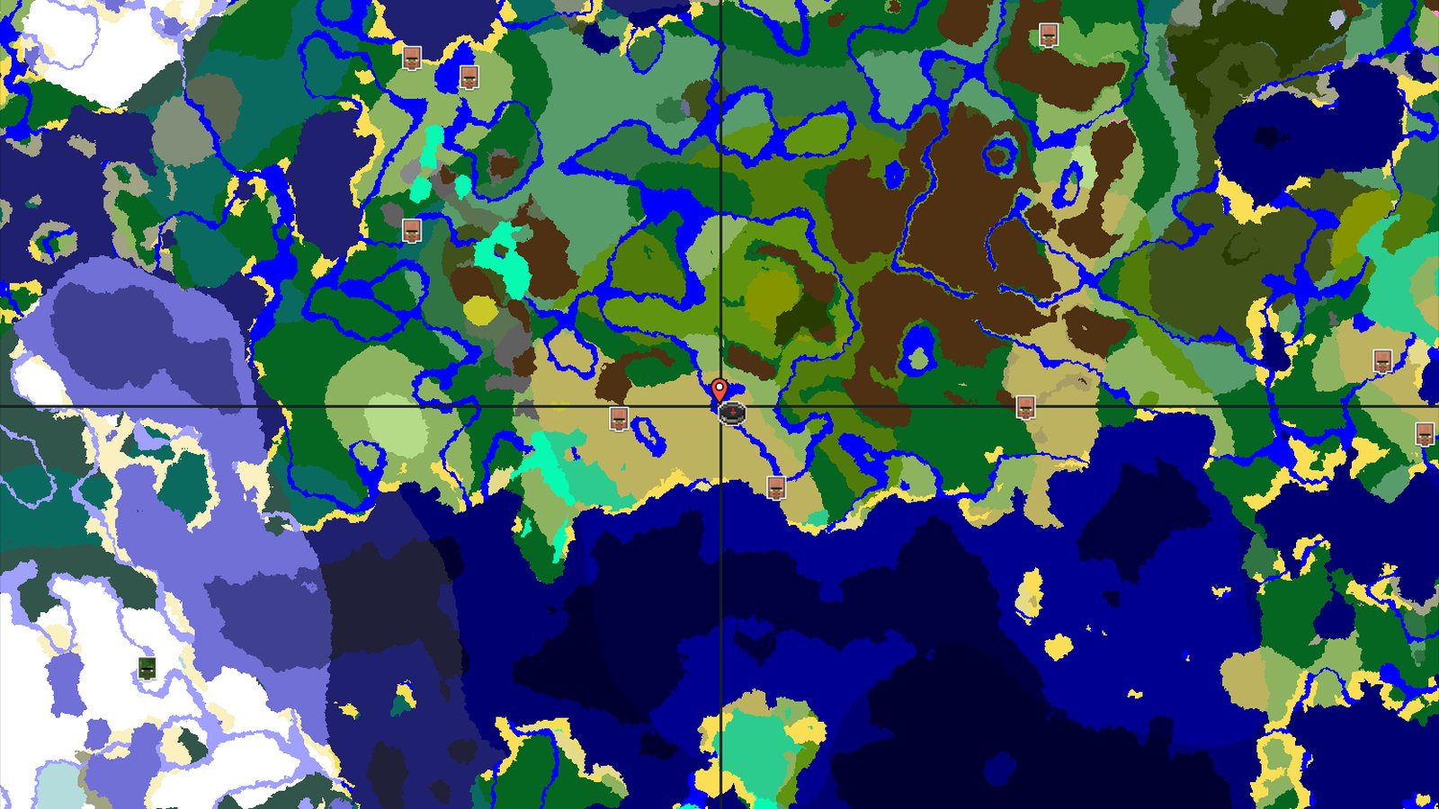 Savanna Spawn with a Nearby Jungle and Trial Chambers — Minecraft seed preview