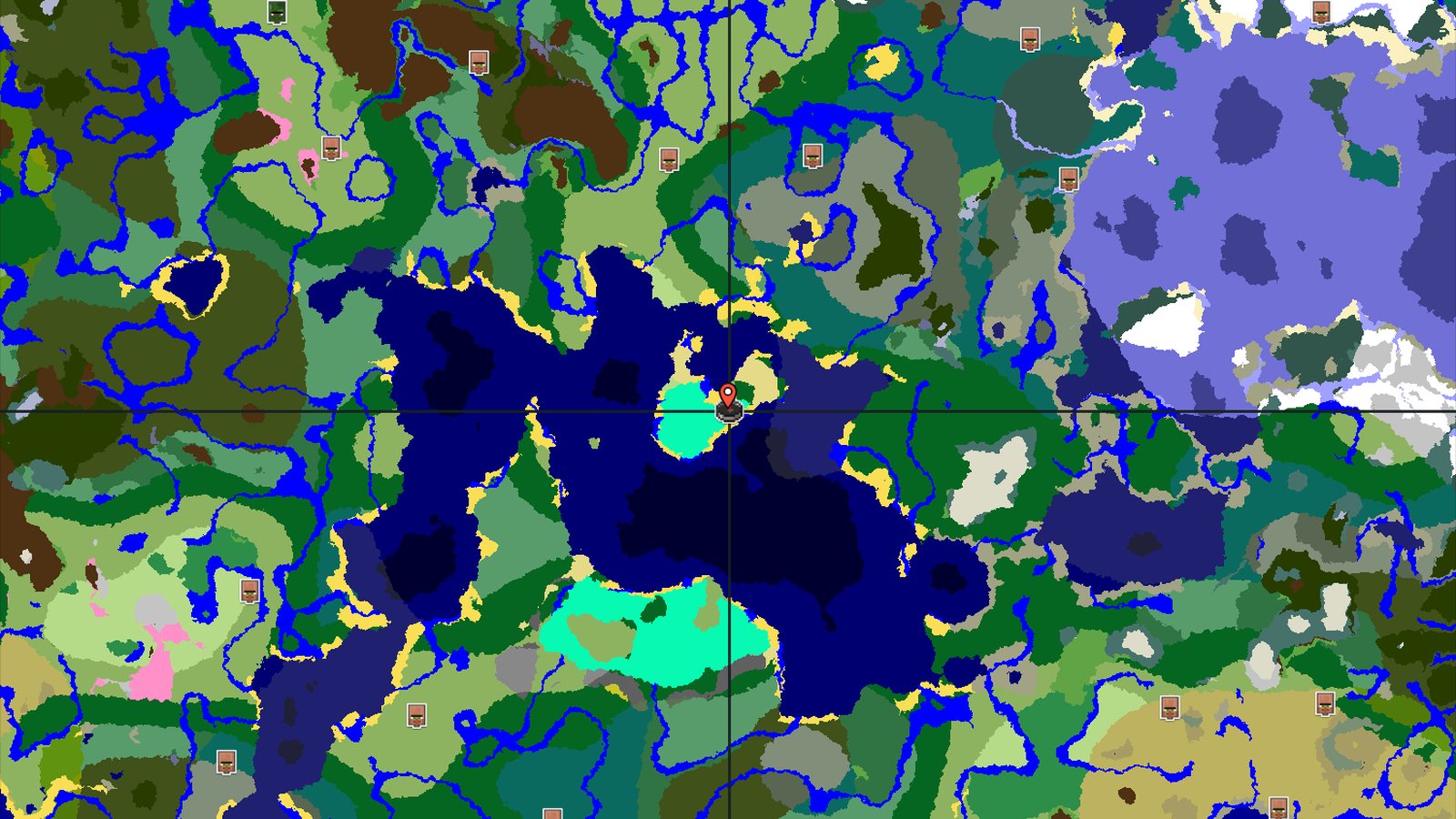 A Swamp Start with Quick Underground Access — Minecraft seed preview