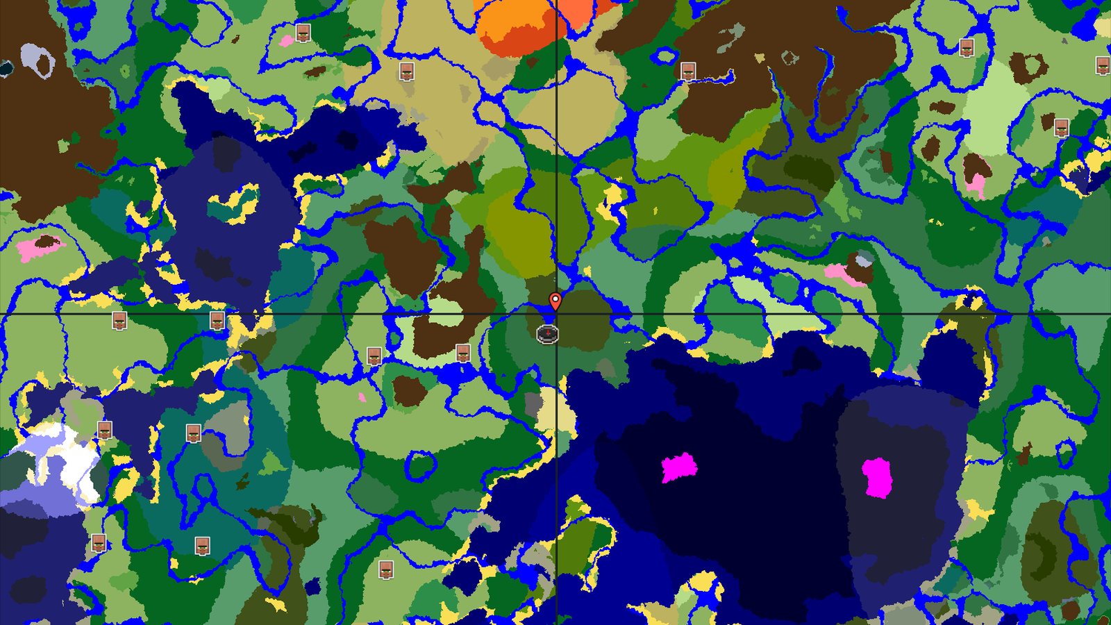 Dark Forest Spawn With Nearby Trial Chambers — Minecraft seed preview