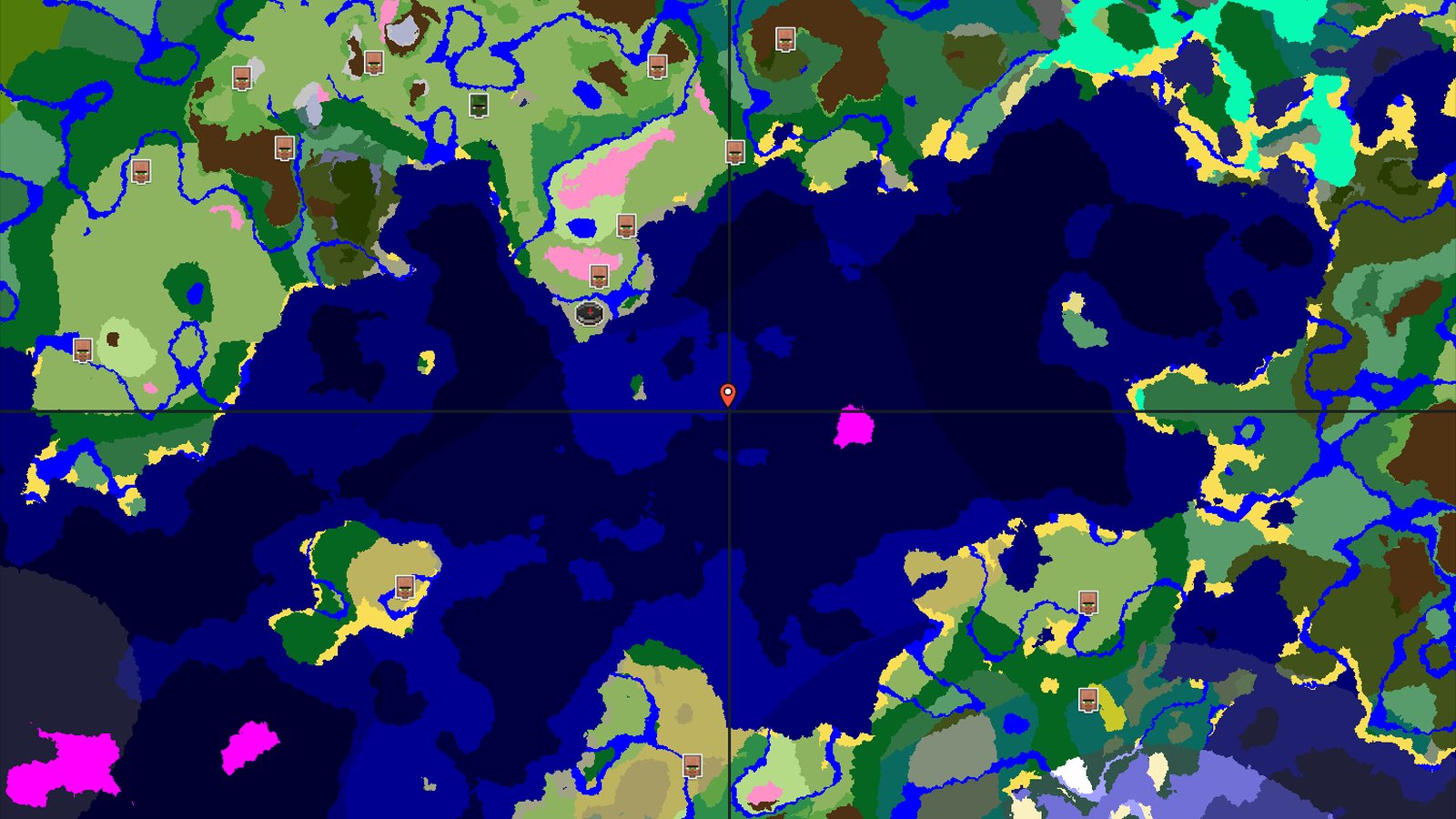 A Quiet Start with Distant Rewards and a Mushroom Island — Minecraft seed preview