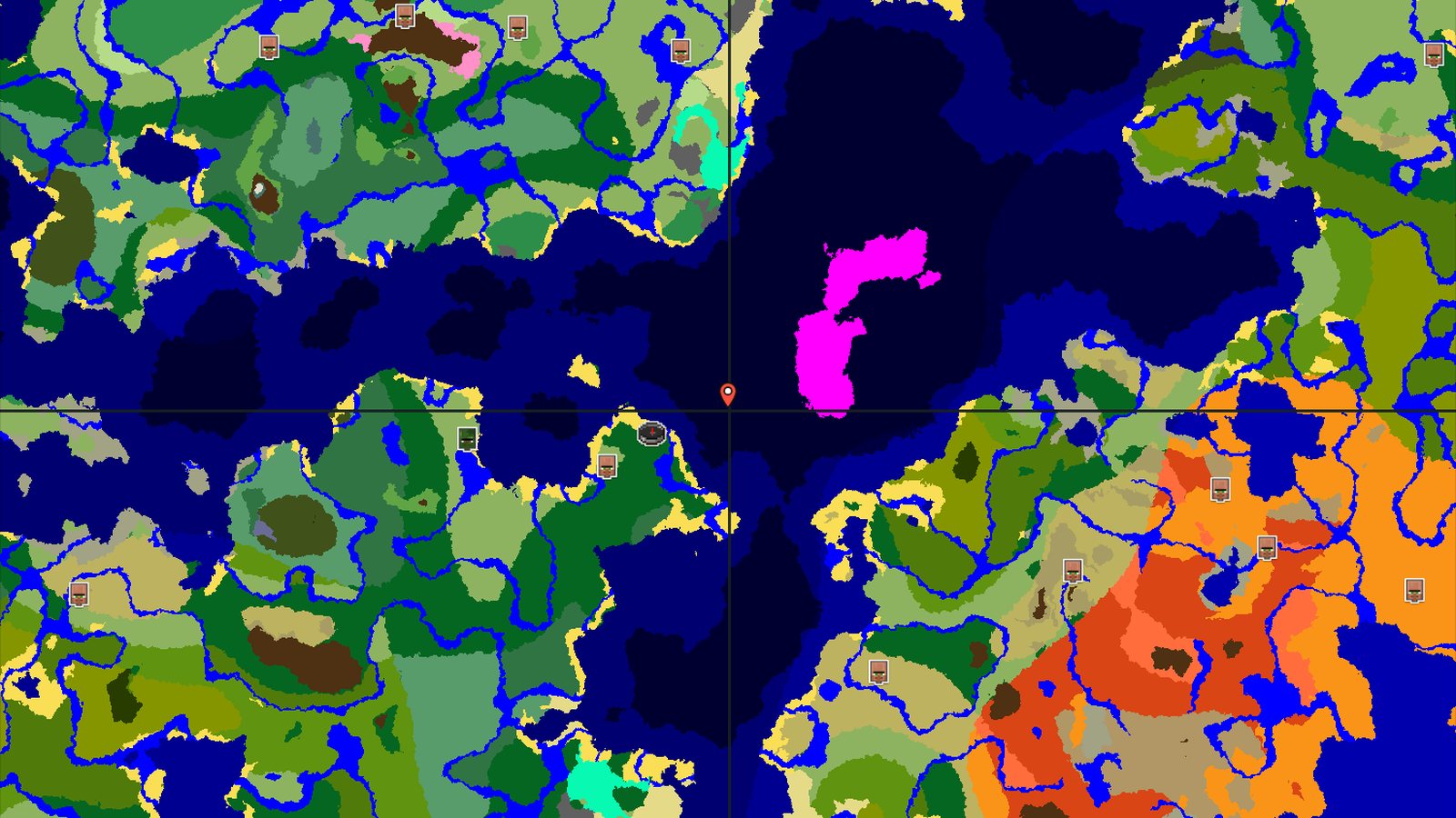 Mushroom Fields and Trial Chambers Near Spawn — Minecraft seed preview