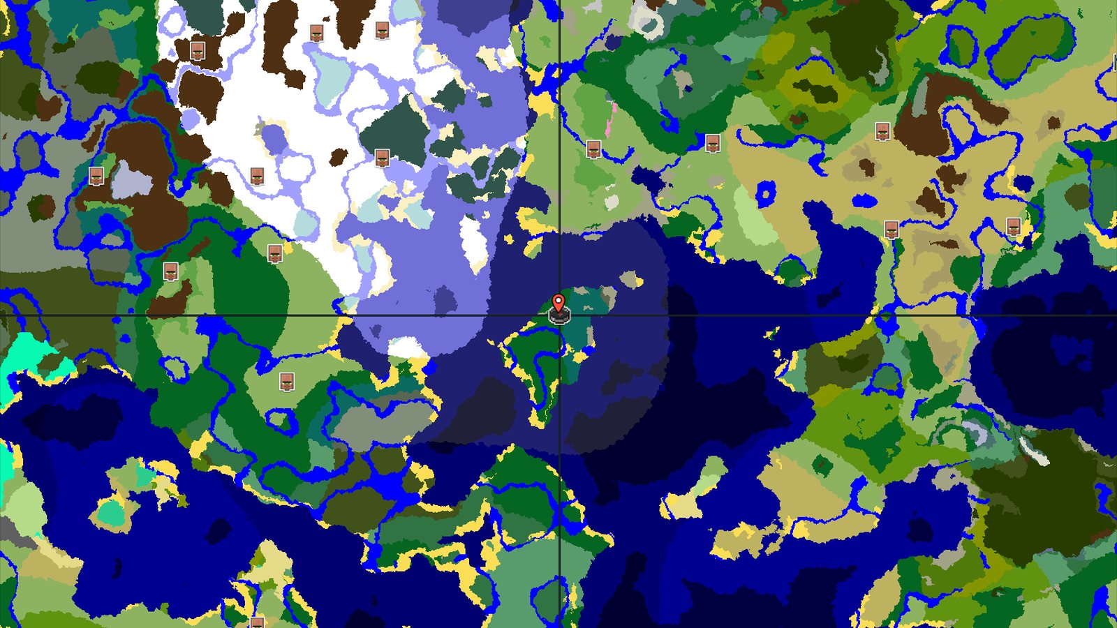 Spawn in a Forest with a Nearby Mineshaft and Ocean Views — Minecraft seed preview