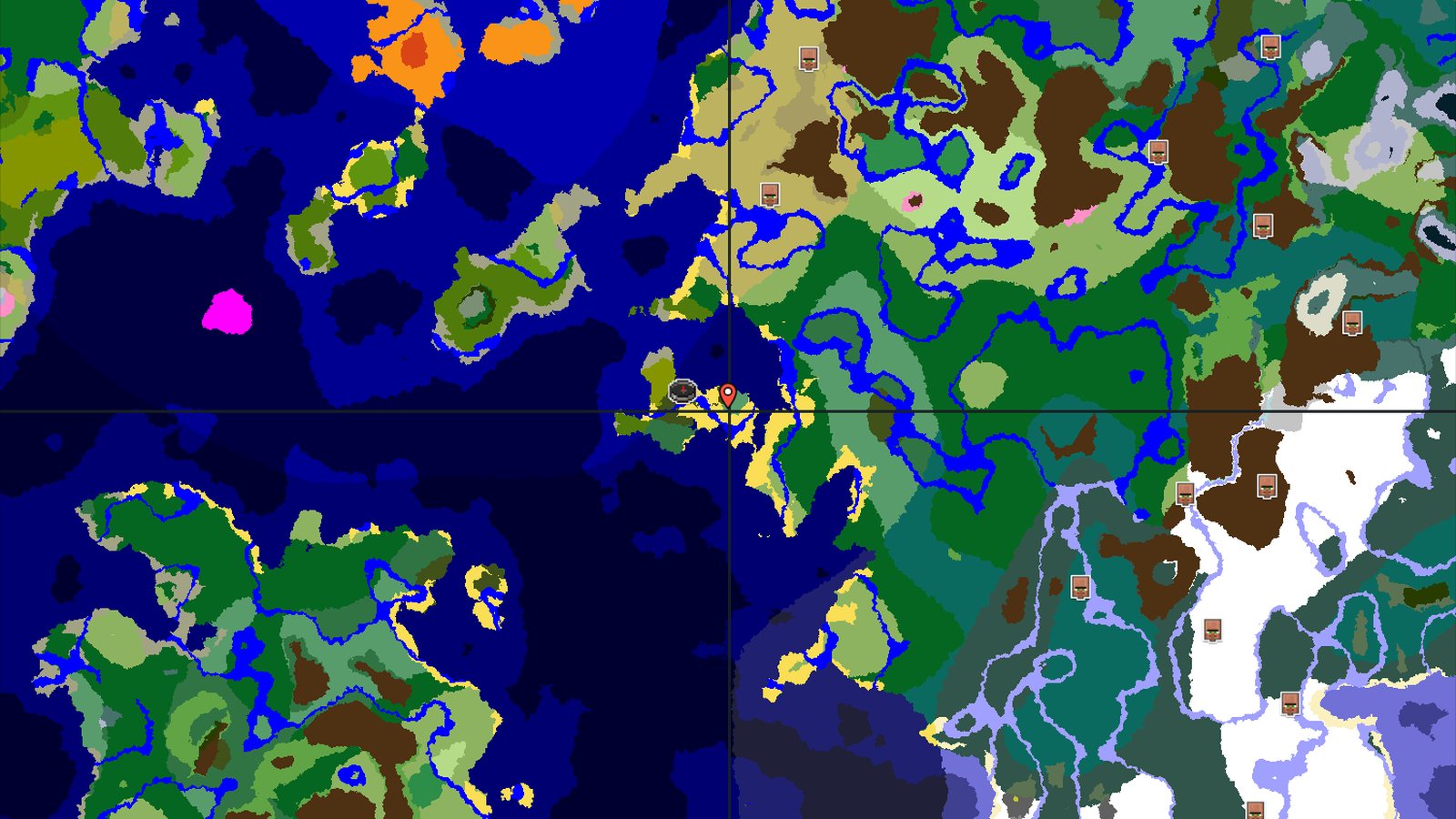 Spawn on a Beach with a Trial Chambers close by — Minecraft seed preview