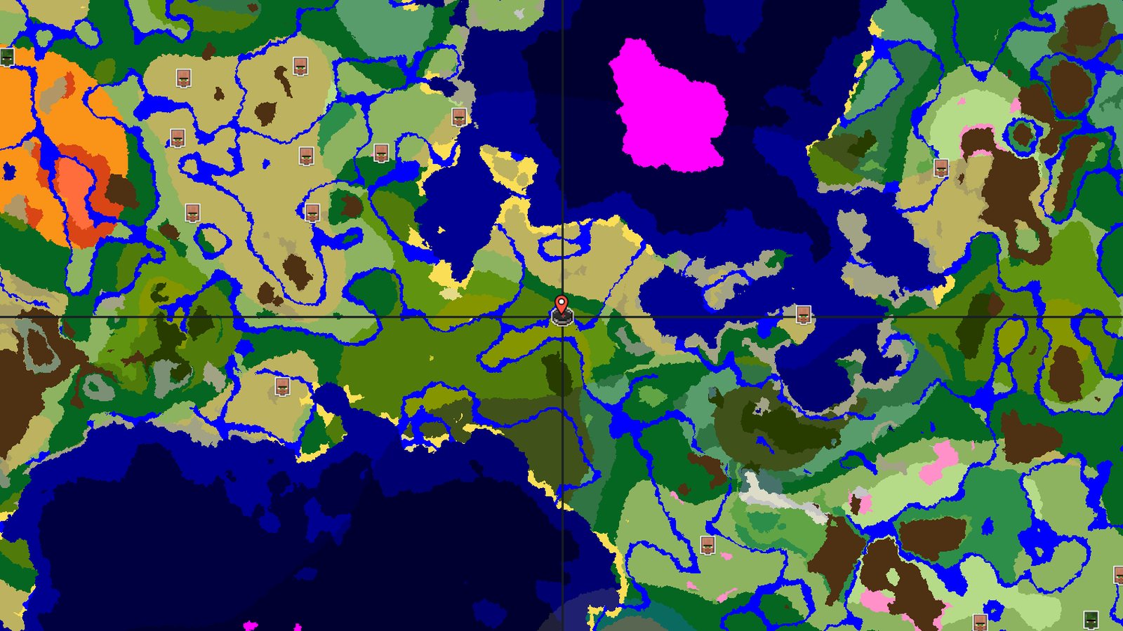 Bamboo Jungle Crater with Lush Caves — Minecraft seed preview