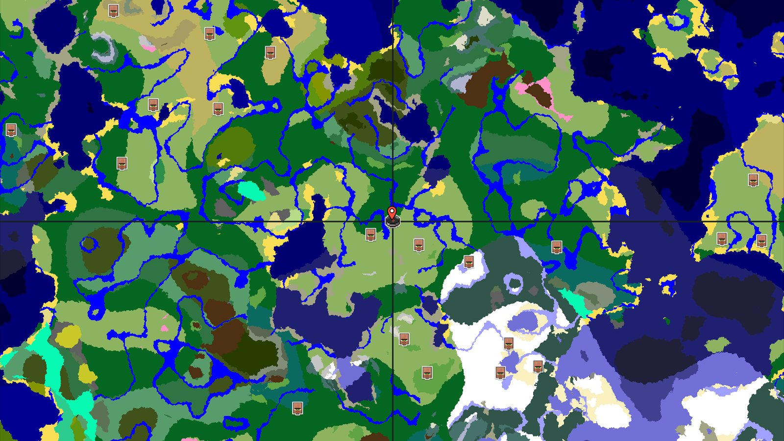 A Quiet Start with Nearby Underground Treasures — Minecraft seed preview