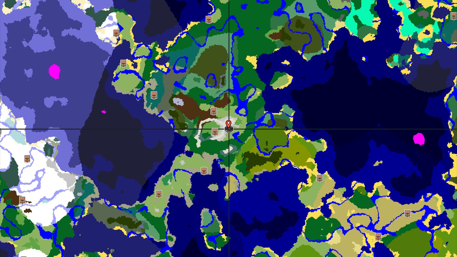 Snowy Slopes Spawn with Nearby Ancient City — Minecraft seed preview