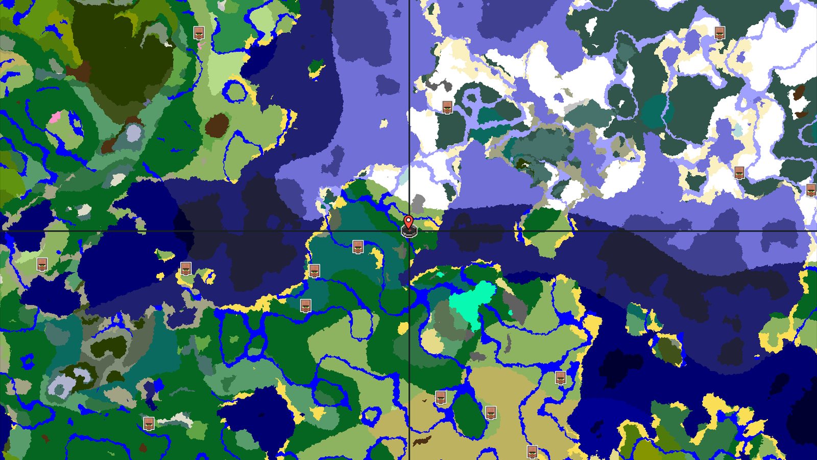 Forest Spawn with Nearby Trial Chambers and Ocean — Minecraft seed preview