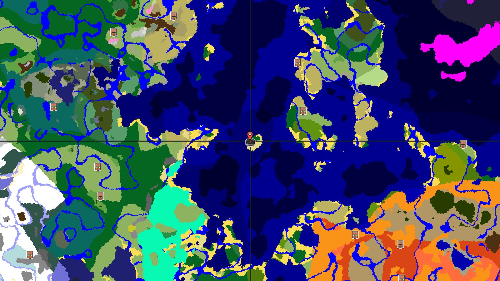A Modest Forest Spawn with Quick Mining — Minecraft seed preview