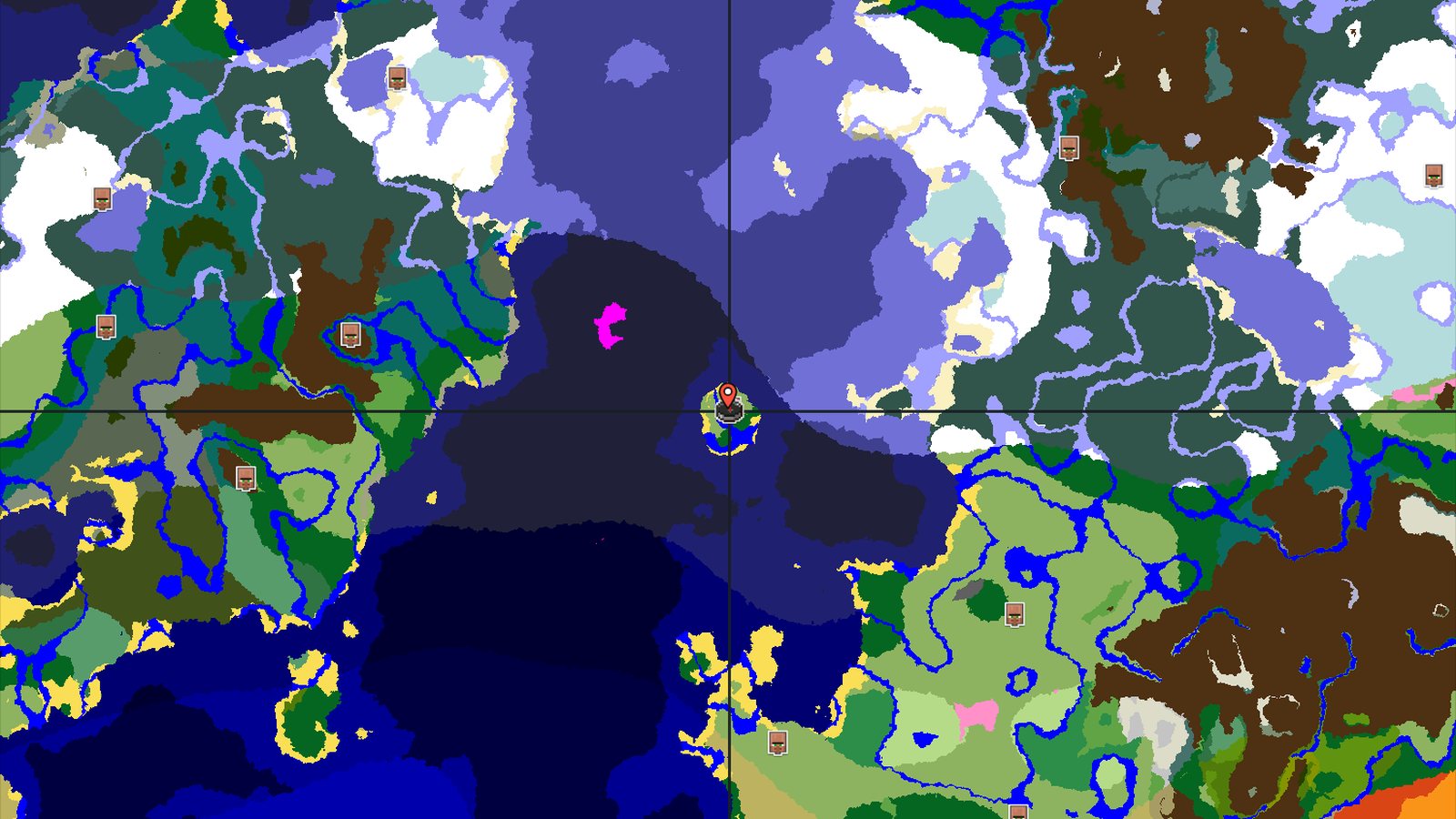 An Island Start with a Close Mushroom Field — Minecraft seed preview