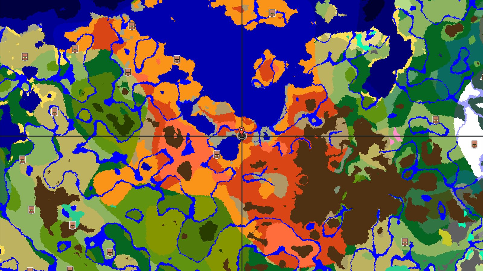 Desert and Badlands With a Nearby Ancient City — Minecraft seed preview