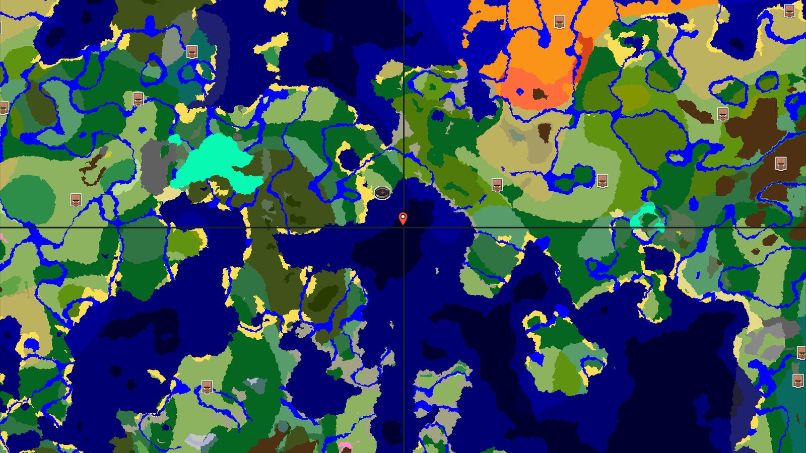 Ocean, Jungles, and a Nearby Trial Chambers — Minecraft seed preview